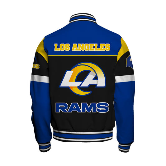Los Angeles Rams Unisex Team Spirit Varsity Jacket AZBTVJK000089