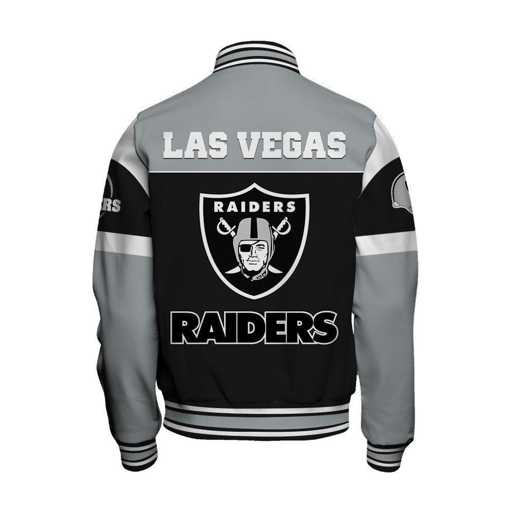 Las Vegas Raiders Unisex Team Spirit Varsity Jacket AZBTVJK000091