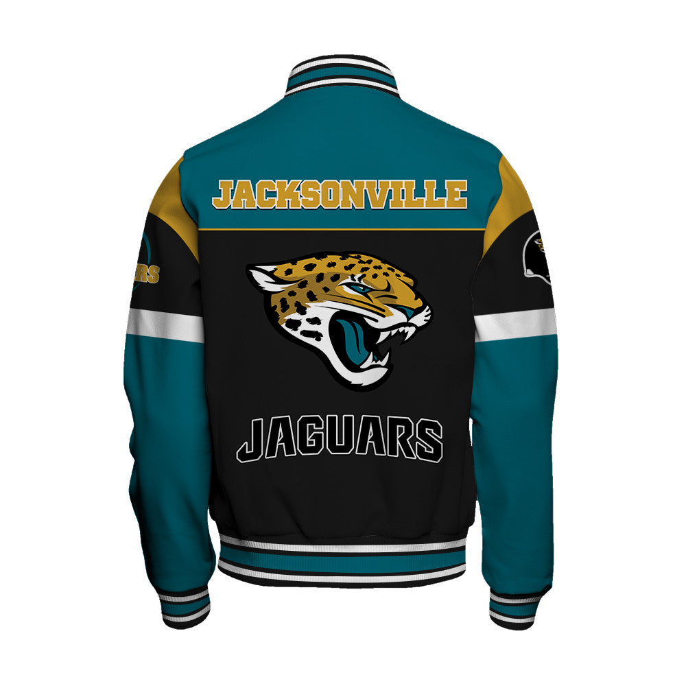 Jacksonville Jaguars Unisex Team Spirit Varsity Jacket AZBTVJK000093