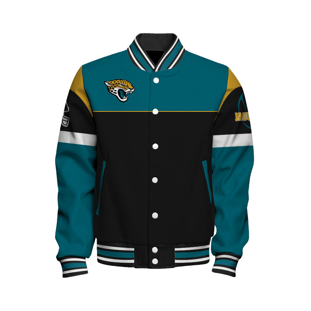 Jacksonville Jaguars Unisex Team Spirit Varsity Jacket AZBTVJK000093