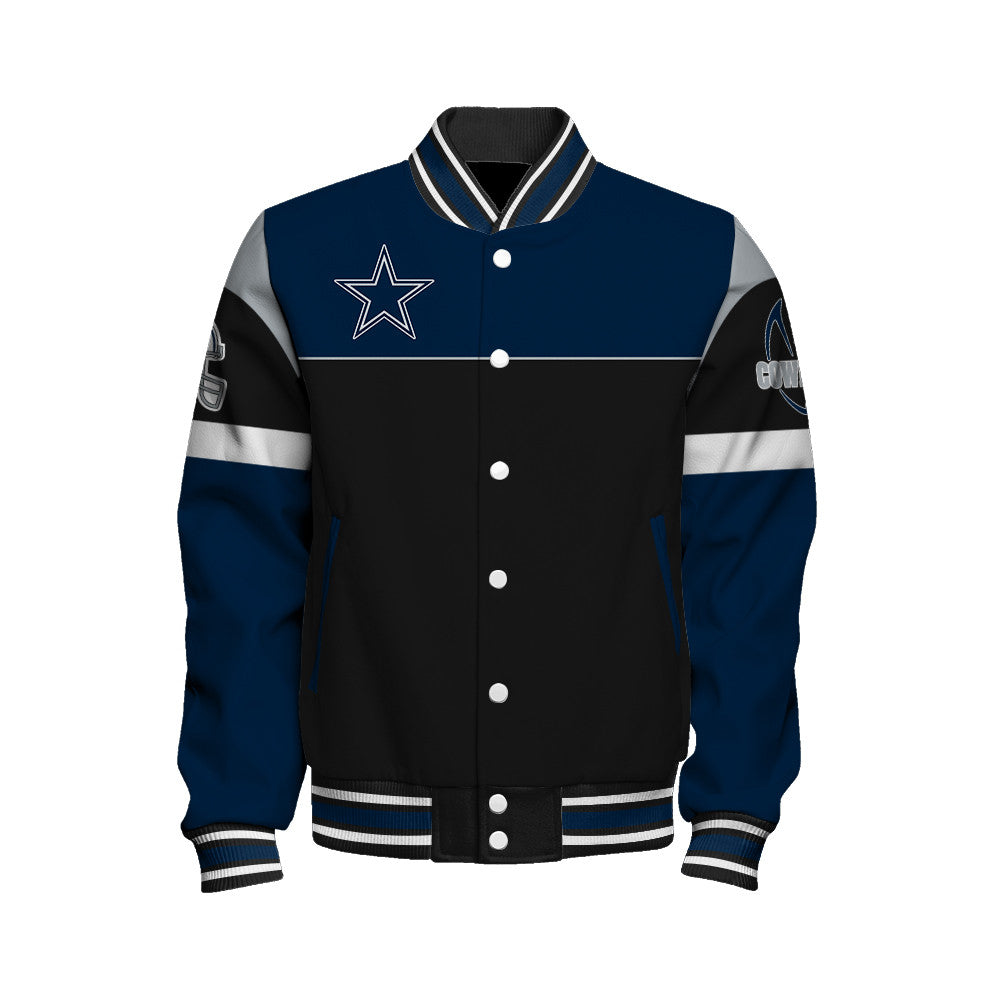 Dallas Cowboys Unisex Team Spirit Varsity Jacket AZBTVJK000099