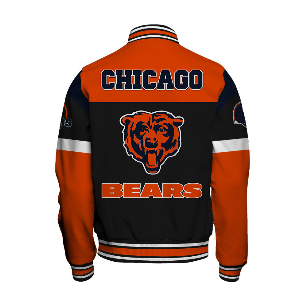 Chicago Bears Unisex Team Spirit Varsity Jacket AZBTVJK000102