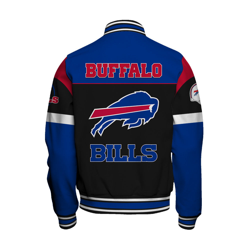 Buffalo Bills Unisex Team Spirit Varsity Jacket AZBTVJK000104