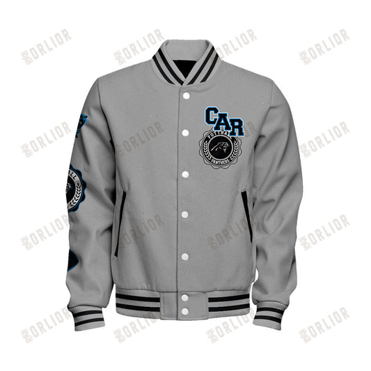 Carolina Panthers Personalized Unisex Varsity Jacket AZBTVJK000369