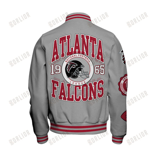 Atlanta Falcons Personalized Unisex Varsity Jacket AZBTVJK000372