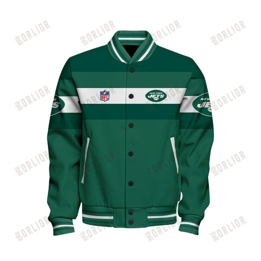 New York Jets Personalized Unisex Varsity Jacket AZBTVJK000381