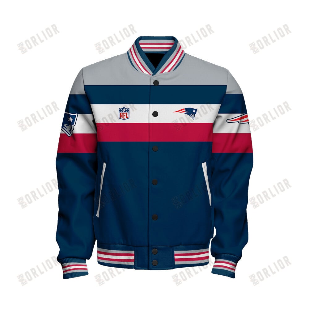 New England Patriots Personalized Unisex Varsity Jacket AZBTVJK000384