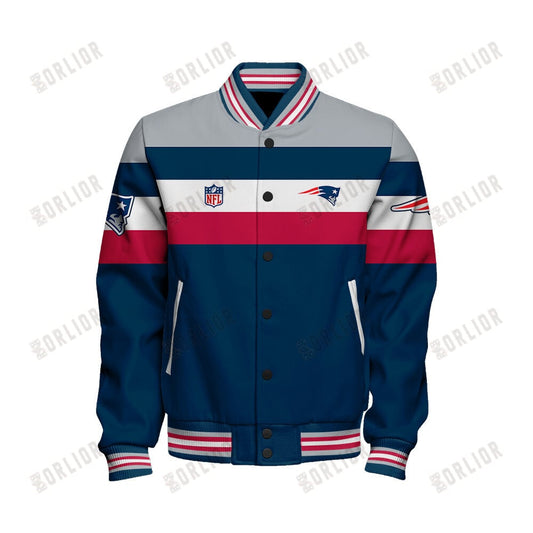 New England Patriots Personalized Unisex Varsity Jacket AZBTVJK000384