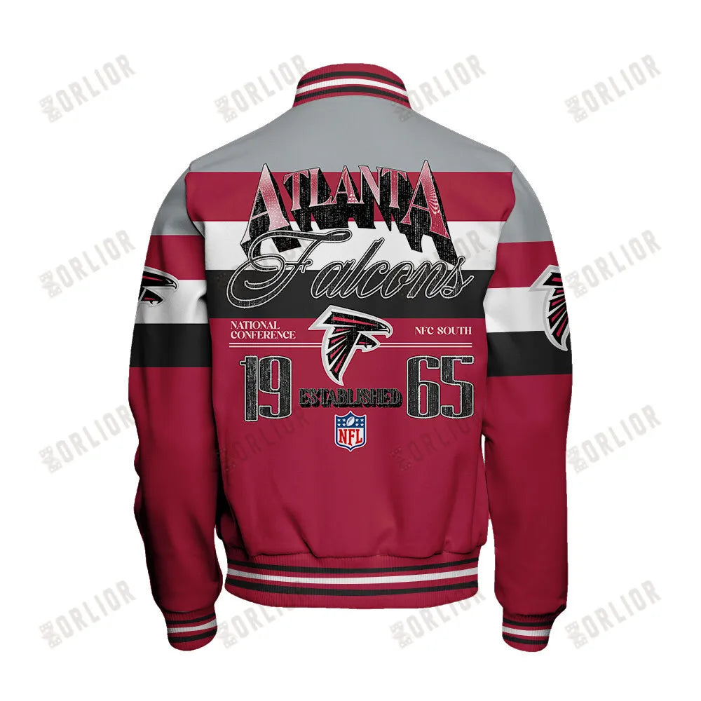 Atlanta Falcons Personalized Unisex Varsity Jacket AZBTVJK000404