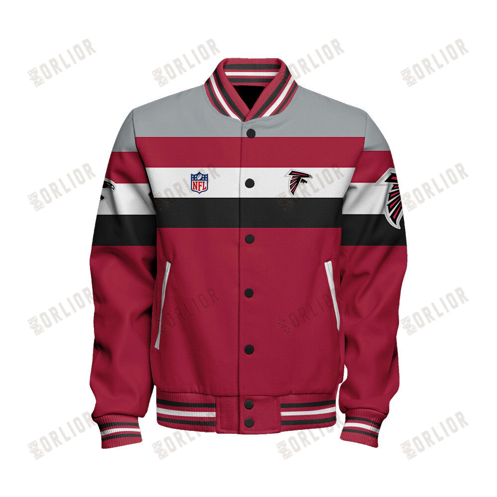 Atlanta Falcons Personalized Unisex Varsity Jacket AZBTVJK000404