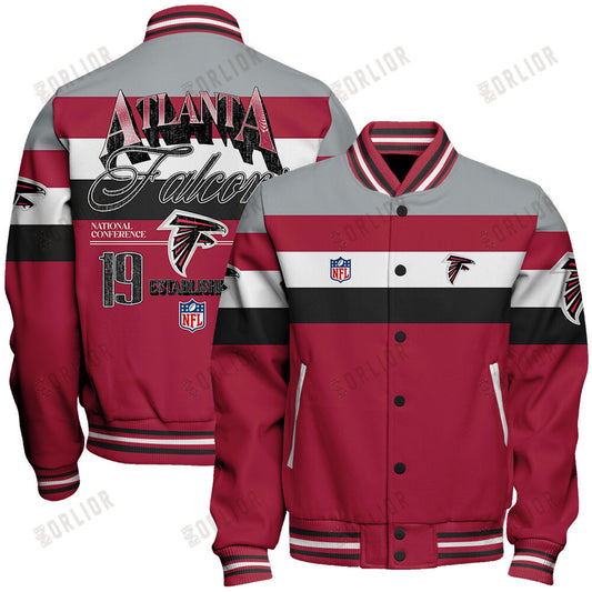 Atlanta Falcons Personalized Unisex Varsity Jacket AZBTVJK000404