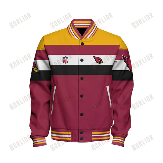 Arizona Cardinals Personalized Unisex Varsity Jacket AZBTVJK000405