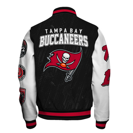 Tampa Bay Buccaneers Unisex Athletic Legacy Varsity Jacket AZBTVJK000110