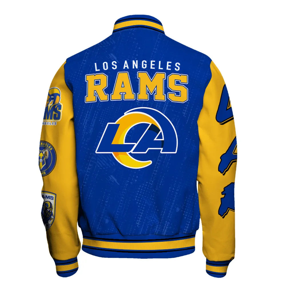 Los Angeles Rams Unisex Athletic Legacy Varsity Jacket AZBTVJK000121