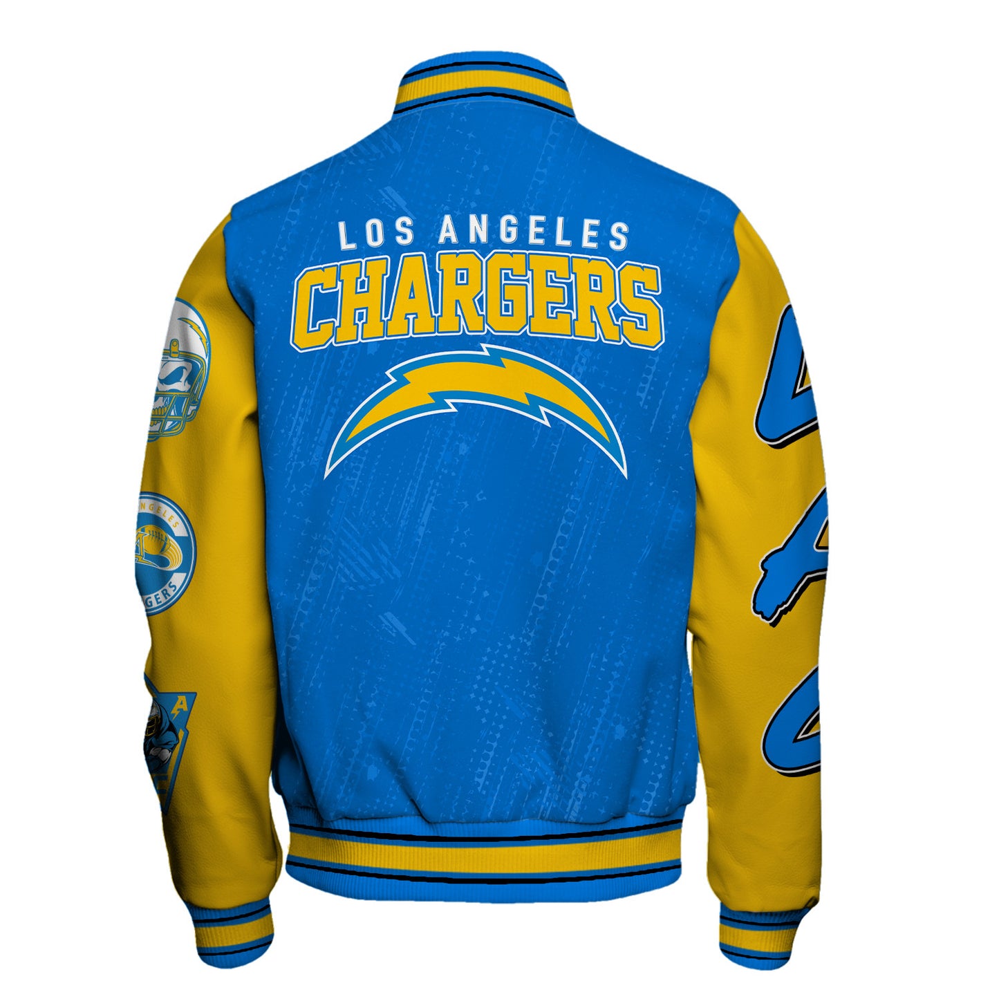 Los Angeles Chargers Unisex Athletic Legacy Varsity Jacket AZBTVJK000122