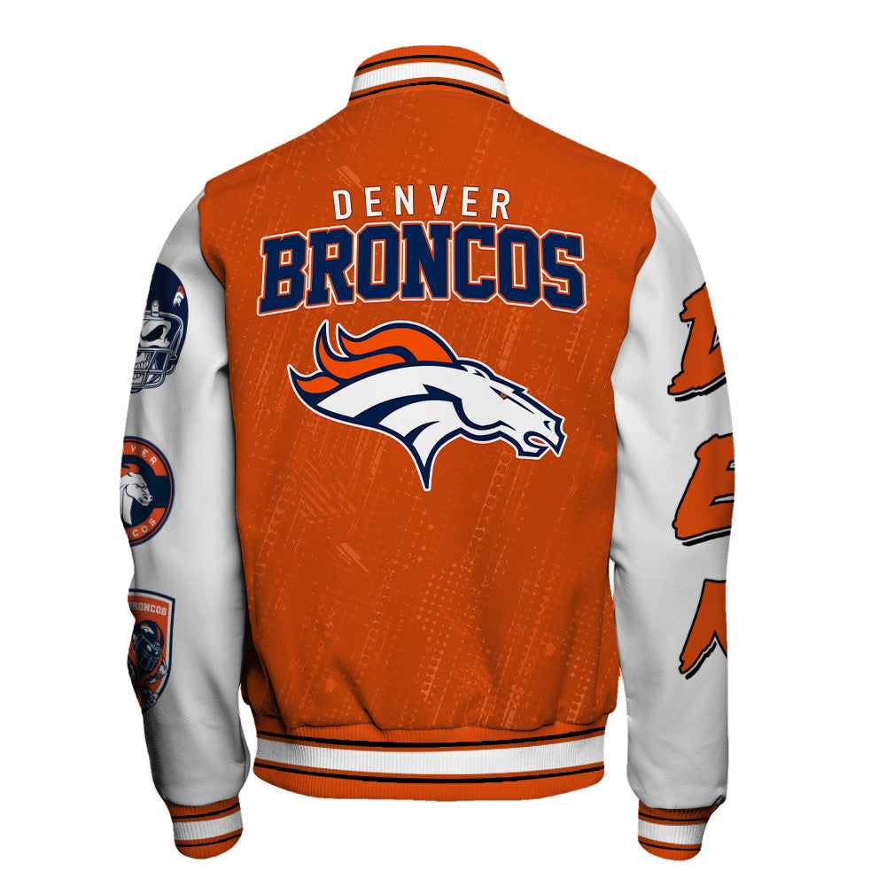 Denver Broncos Unisex Athletic Legacy Varsity Jacket AZBTVJK000129