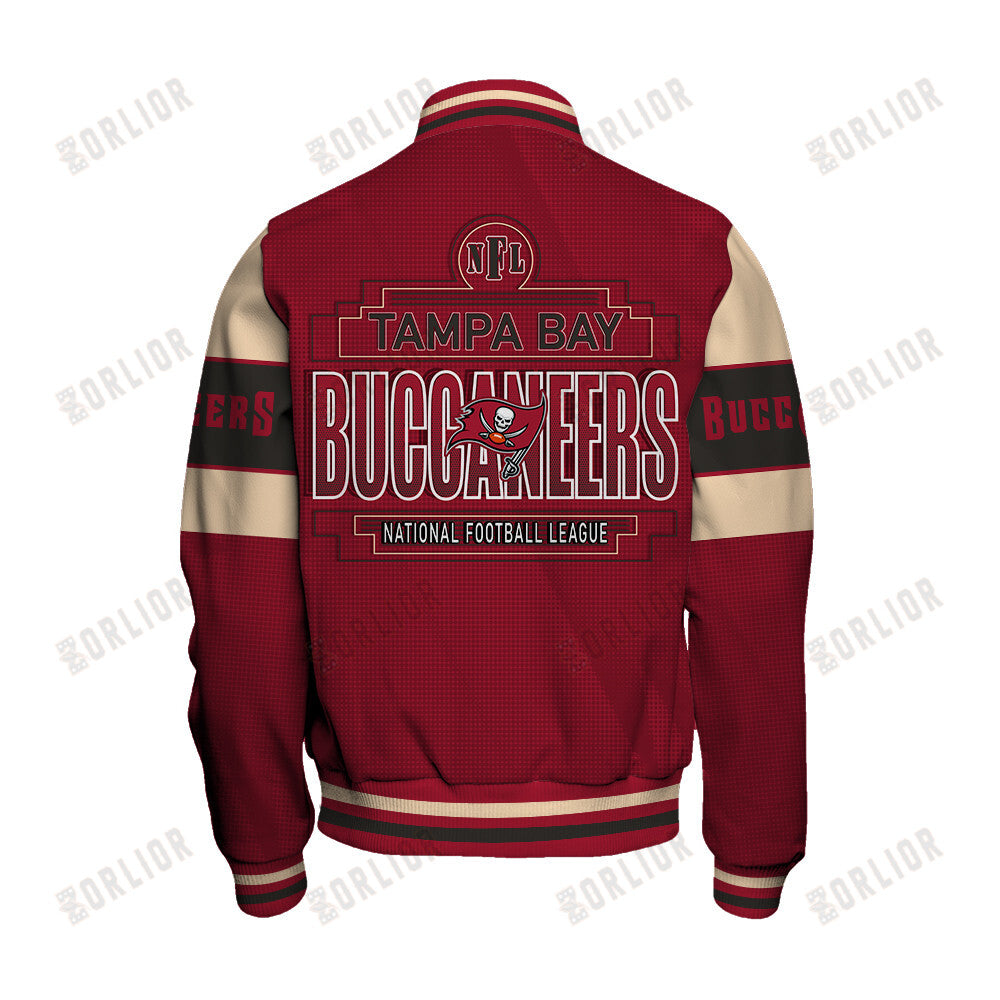 Tampa Bay Buccaneers Personalized Unisex Varsity Jacket AZBTVJK000271