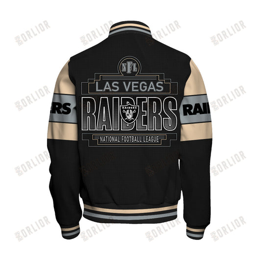 Las Vegas Raiders Personalized Unisex Varsity Jacket AZBTVJK000283