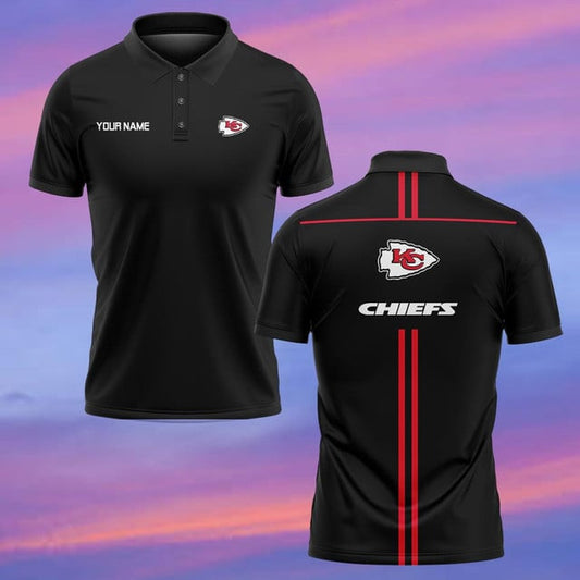 Kansas City Chiefs Personalized Men Polo Shirt AZBTPLS000023