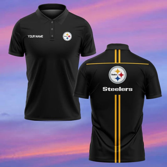 Pittsburgh Steelers Personalized Men Polo Shirt AZBTPLS000024