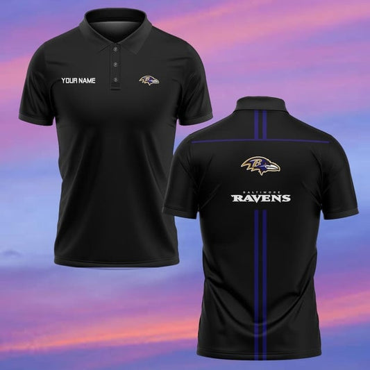 Baltimore Ravens Personalized Men Polo Shirt AZBTPLS000032