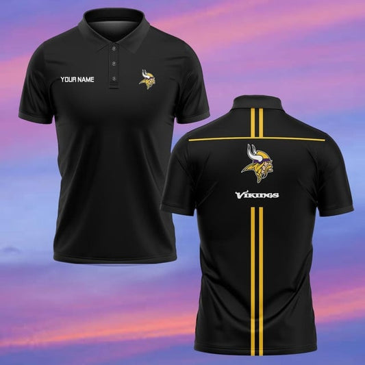 Minnesota Vikings Personalized Men Polo Shirt AZBTPLS000042