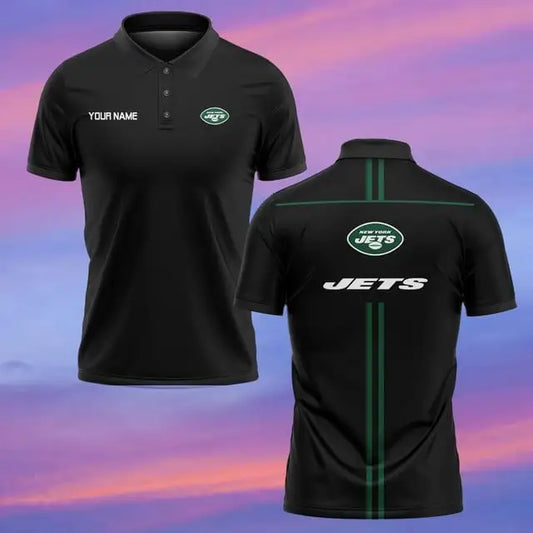 New York Jets Personalized Men Polo Shirt AZBTPLS000043