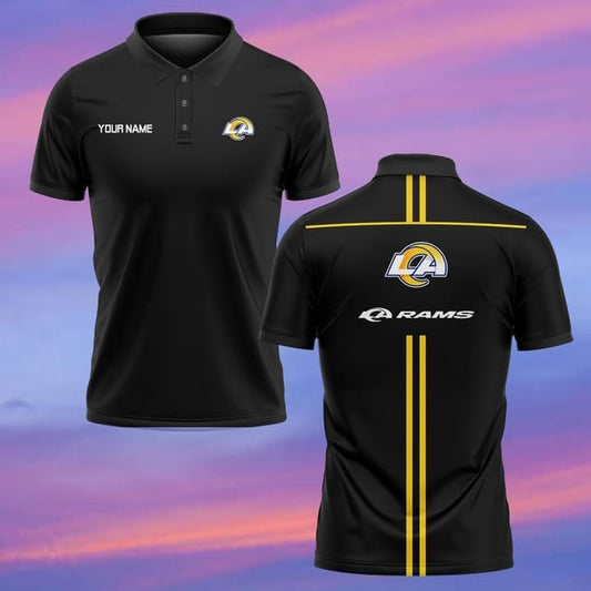 Los Angeles Rams Personalized Men Polo Shirt AZBTPLS000045