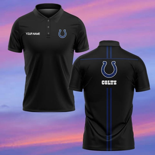 Indianapolis Colts Personalized Men Polo Shirt AZBTPLS000049