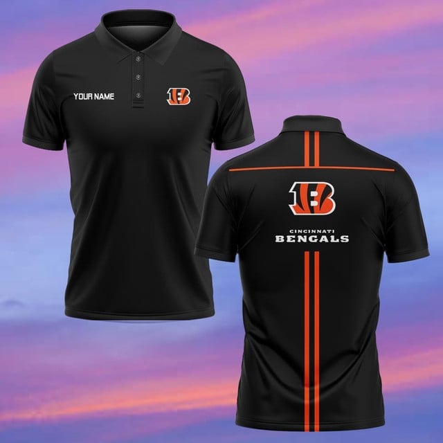 Cincinnati Bengals Personalized Men Polo Shirt AZBTPLS000051