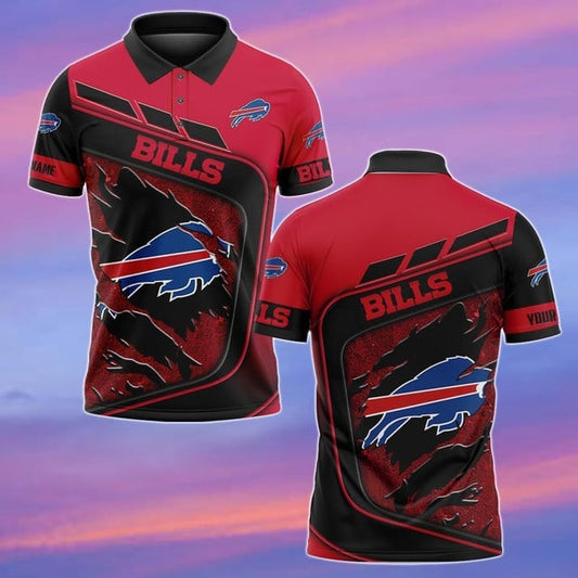 Buffalo Bills Personalized Men Polo Shirt AZBTPLS000057