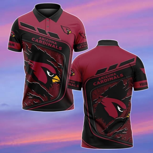 Arizona Cardinals Personalized Men Polo Shirt AZBTPLS000067