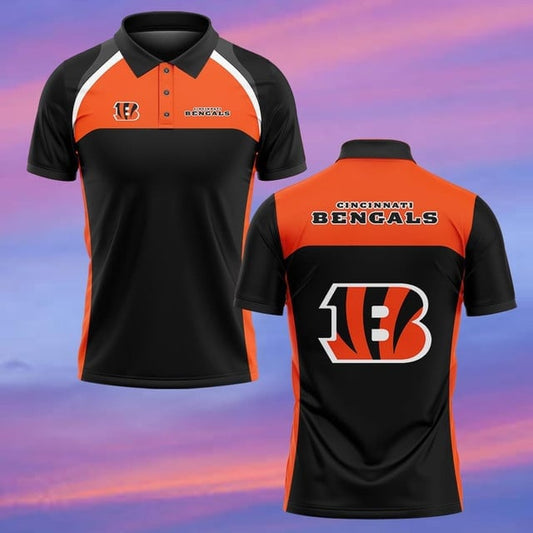Cincinnati Bengals Personalized Men Polo Shirt AZBTPLS000082