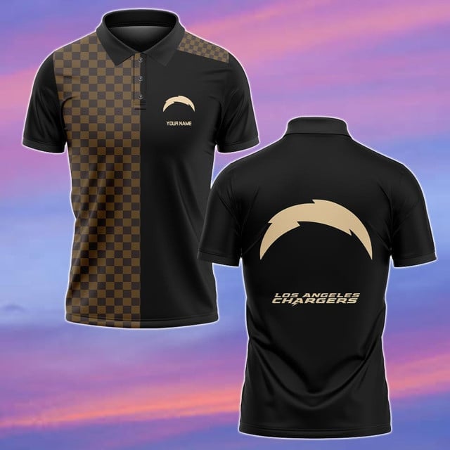 Los Angeles Chargers Personalized Men Polo Shirt AZBTPLS000085