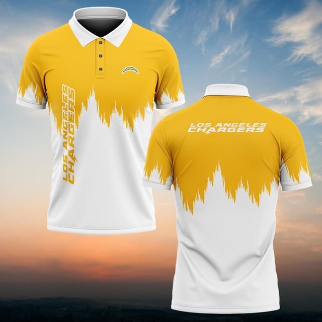 Los Angeles Chargers Personalized Men Polo Shirt AZBTPLS000088