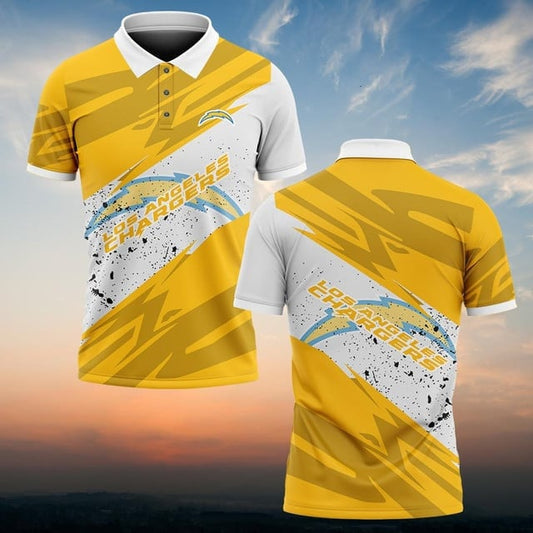 Los Angeles Chargers Personalized Men Polo Shirt AZBTPLS000089