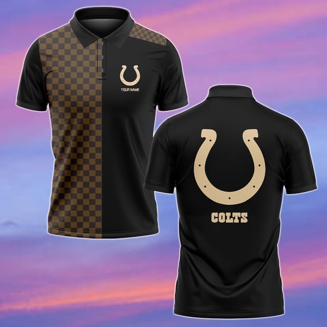 Indianapolis Colts Personalized Men Polo Shirt AZBTPLS000092