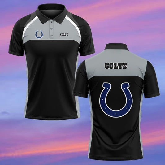 Indianapolis Colts Personalized Men Polo Shirt AZBTPLS000097