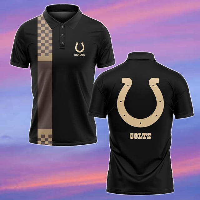 Indianapolis Colts Personalized Men Polo Shirt AZBTPLS000098