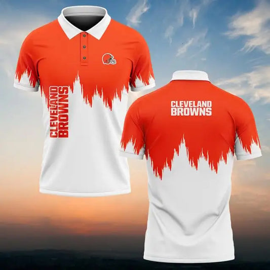 Cleveland Browns Personalized Men Polo Shirt AZBTPLS000103