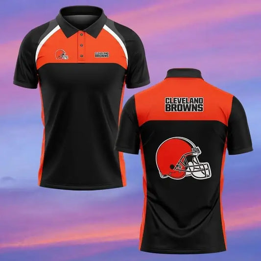Cleveland Browns Personalized Men Polo Shirt AZBTPLS000106