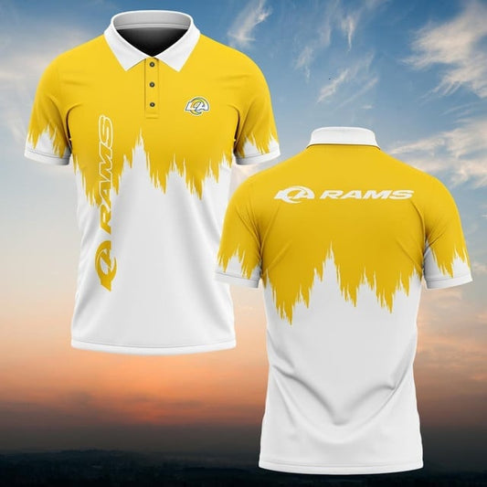 Los Angeles Rams Personalized Men Polo Shirt AZBTPLS000127