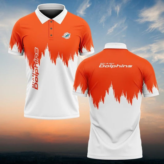 Miami Dolphins Personalized Men Polo Shirt AZBTPLS000134