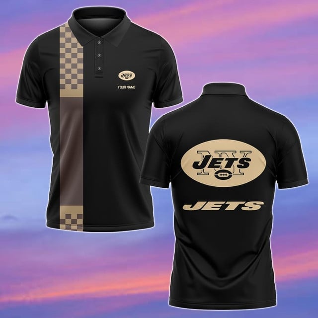 New York Jets Personalized Men Polo Shirt AZBTPLS000138