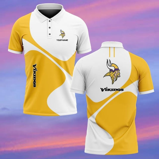 Minnesota Vikings Personalized Men Polo Shirt AZBTPLS000152
