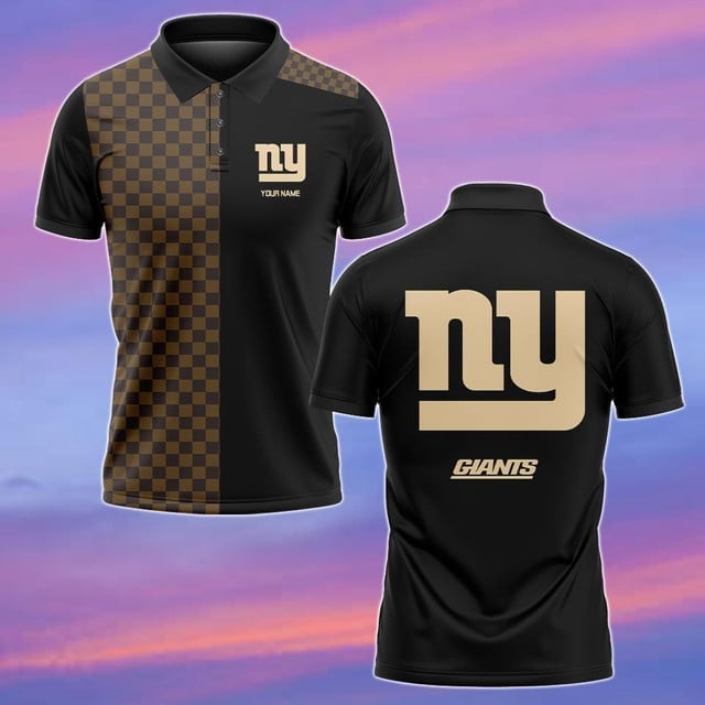 New York Giants Personalized Men Polo Shirt AZBTPLS000168