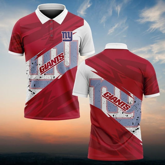 New York Giants Personalized Men Polo Shirt AZBTPLS000171