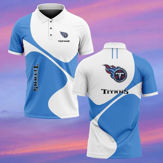Tennessee Titans Personalized Men Polo Shirt AZBTPLS000179