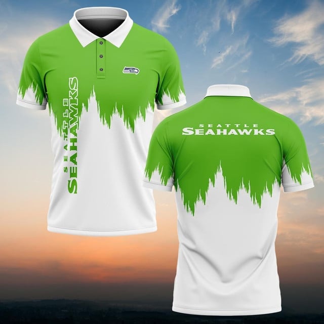 Seattle Seahawks Personalized Men Polo Shirt AZBTPLS000192