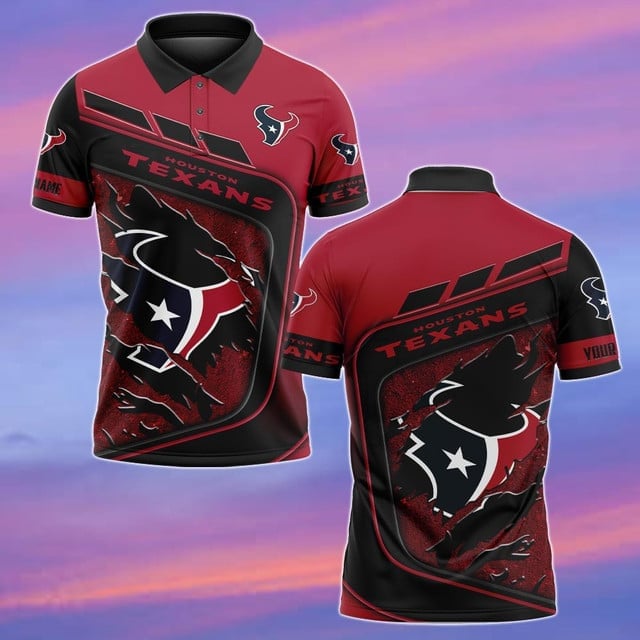Houston Texans Personalized Men Polo Shirt AZBTPLS000197